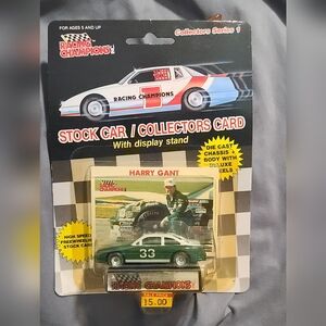 Harry Grant Racing Champions Stock Car Collectors Card